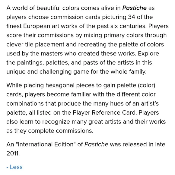 Pastiche Boardgame - Picture 6 of 6